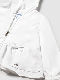 Parka Branco (Branco)  para Bebé Menina - Mayoral