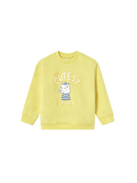 Sweat cachorro Sorvete (Amarelo Pálido)  para Bebé Menino - Mayoral
