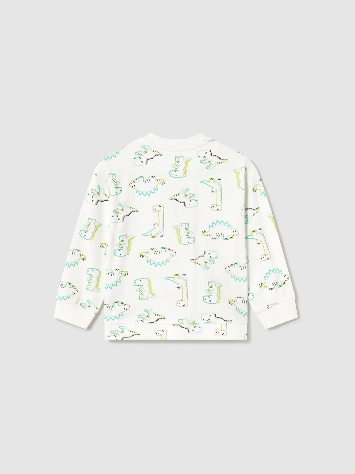 Sweat estampada Dinossauro (Verde Água)  para Bebé Menino - Mayoral