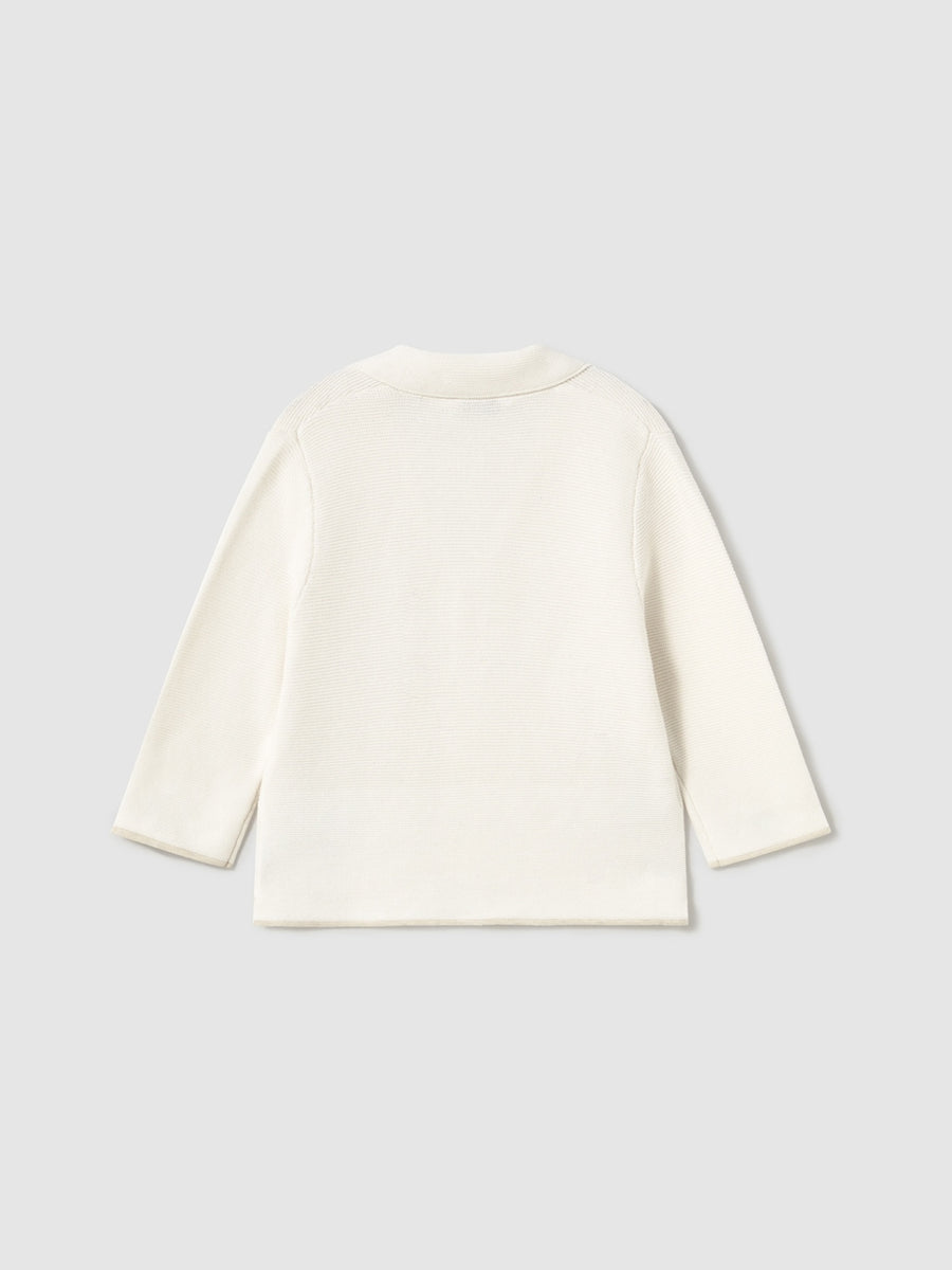 Jaqueta tricot Yogurte (Creme / Pérola)  para Bebé Menino - Mayoral