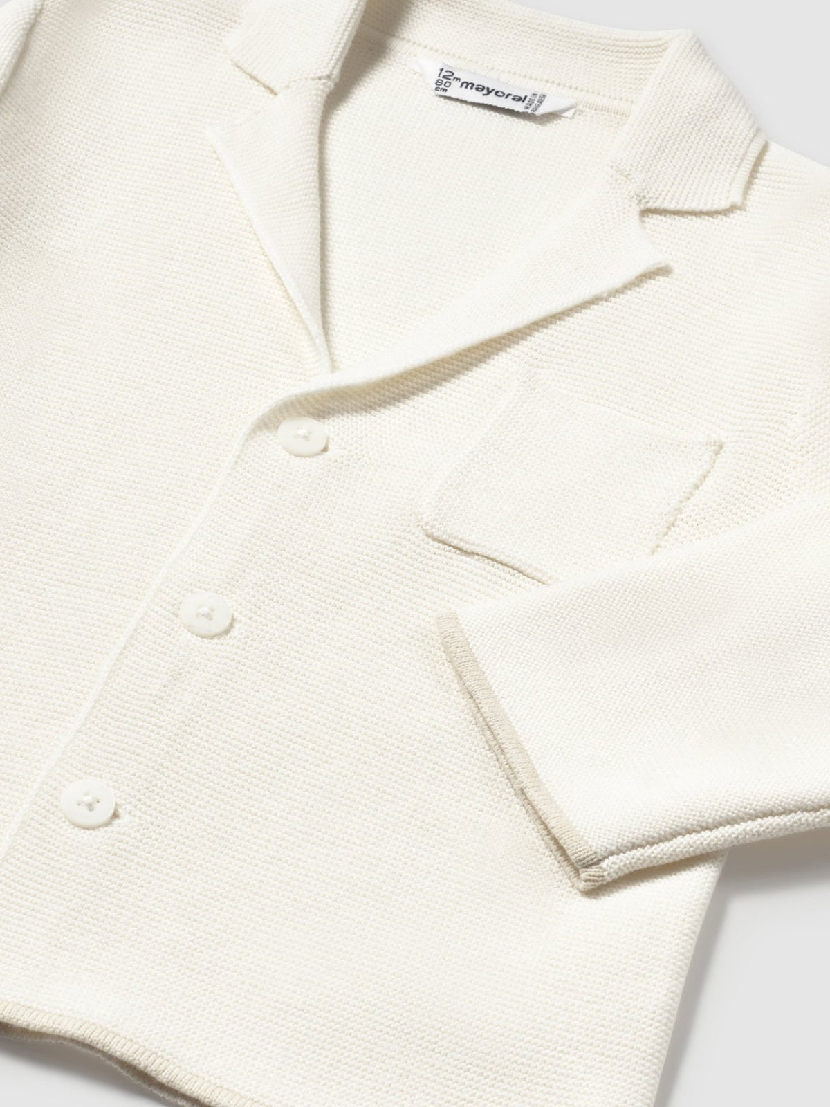 Jaqueta tricot Yogurte (Creme / Pérola)  para Bebé Menino - Mayoral