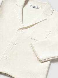 Jaqueta tricot Yogurte (Creme / Pérola)  para Bebé Menino - Mayoral