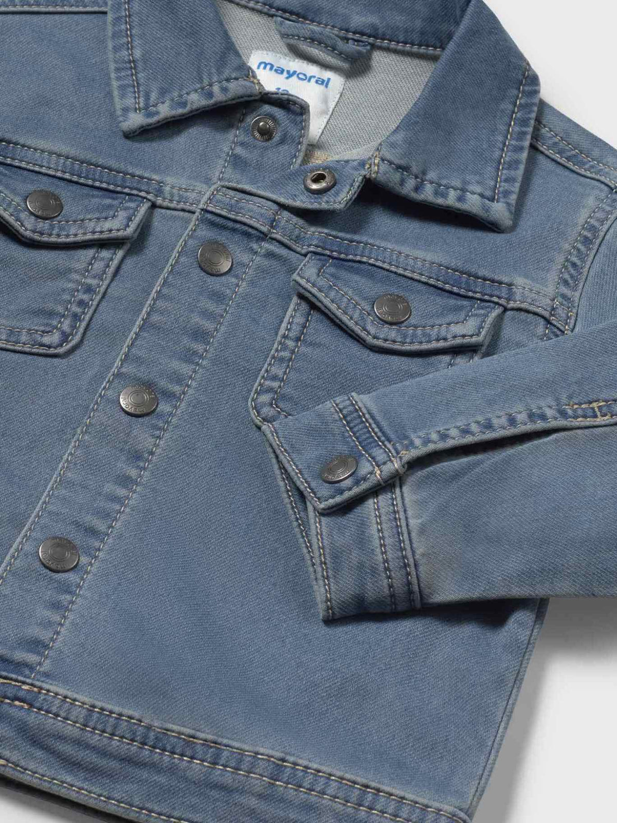 Blusão soft denim Base (Ganga c/ Lavagem)  para Bebé Menino - Mayoral