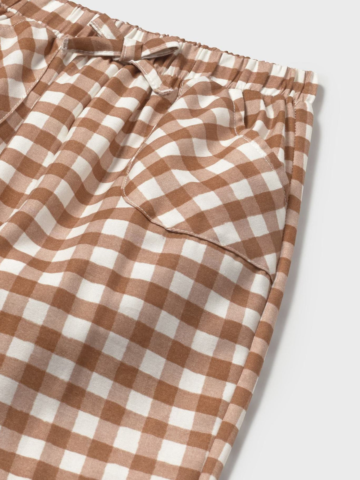 Calça estampada Toffe (Castanho)  para Bebé Menina - Mayoral