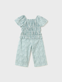 Conj. calça Esmeralda (Verde Mar)  para Bebé Menina - Mayoral