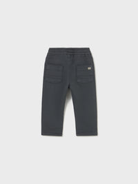 Calça sarja soft Asfalto (Cinza Escuro)  para Bebé Menino - Mayoral