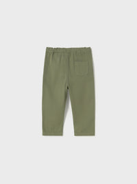 Calça linho relaxed Sálvia (Verde Tropa)  para Bebé Menino - Mayoral
