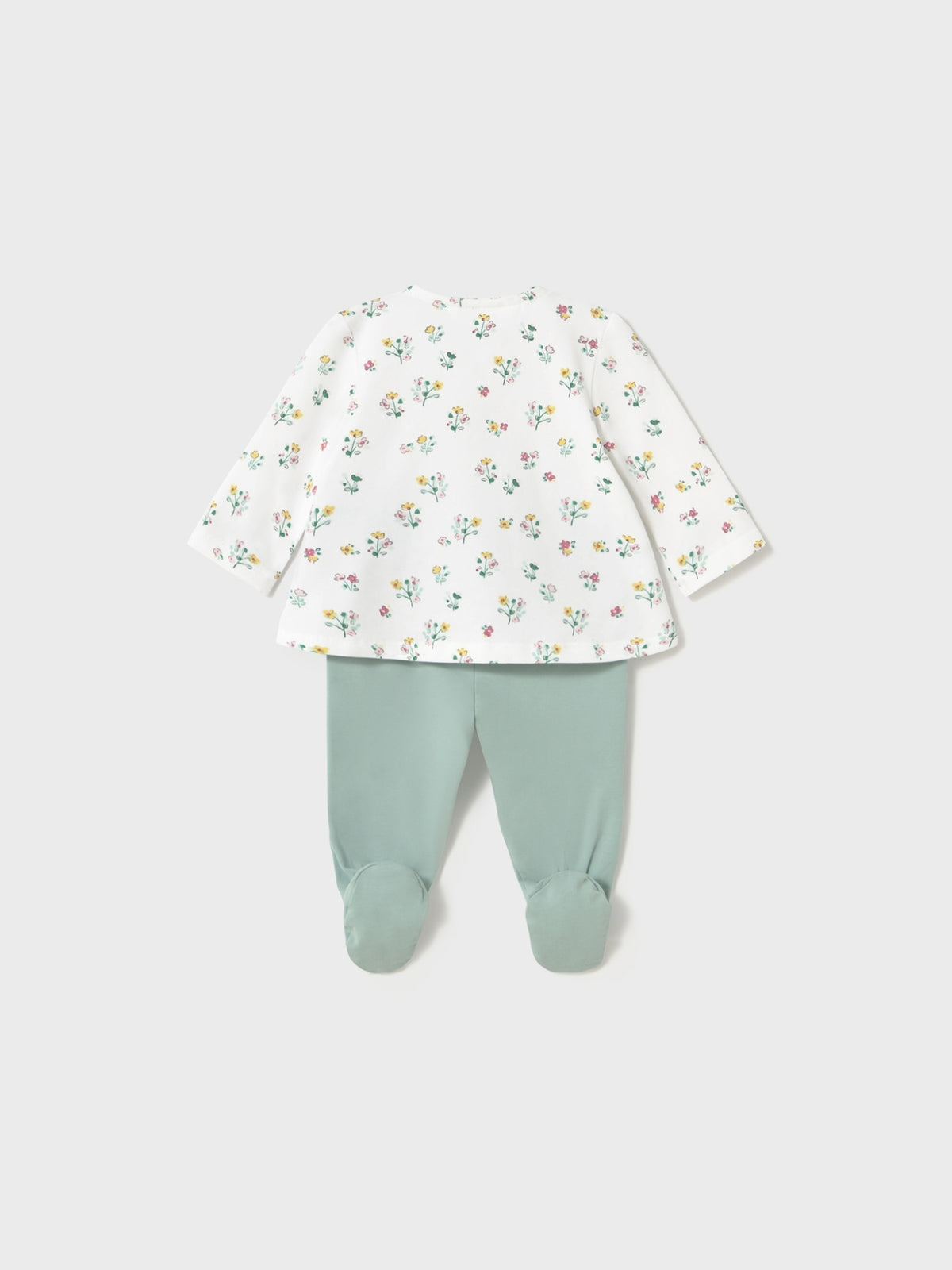 Conj.polaina Azul jade (Verde seco)  para Bebé Menina - Mayoral