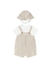 Babygrow e chapéu Raiz (Bege)  para Bebé Menino - Mayoral
