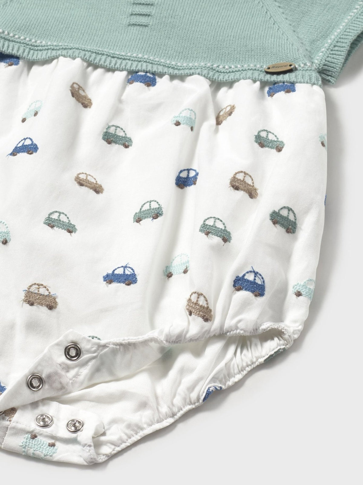Babygrow tricô Menta (Verde Água)  para Bebé Menino - Mayoral