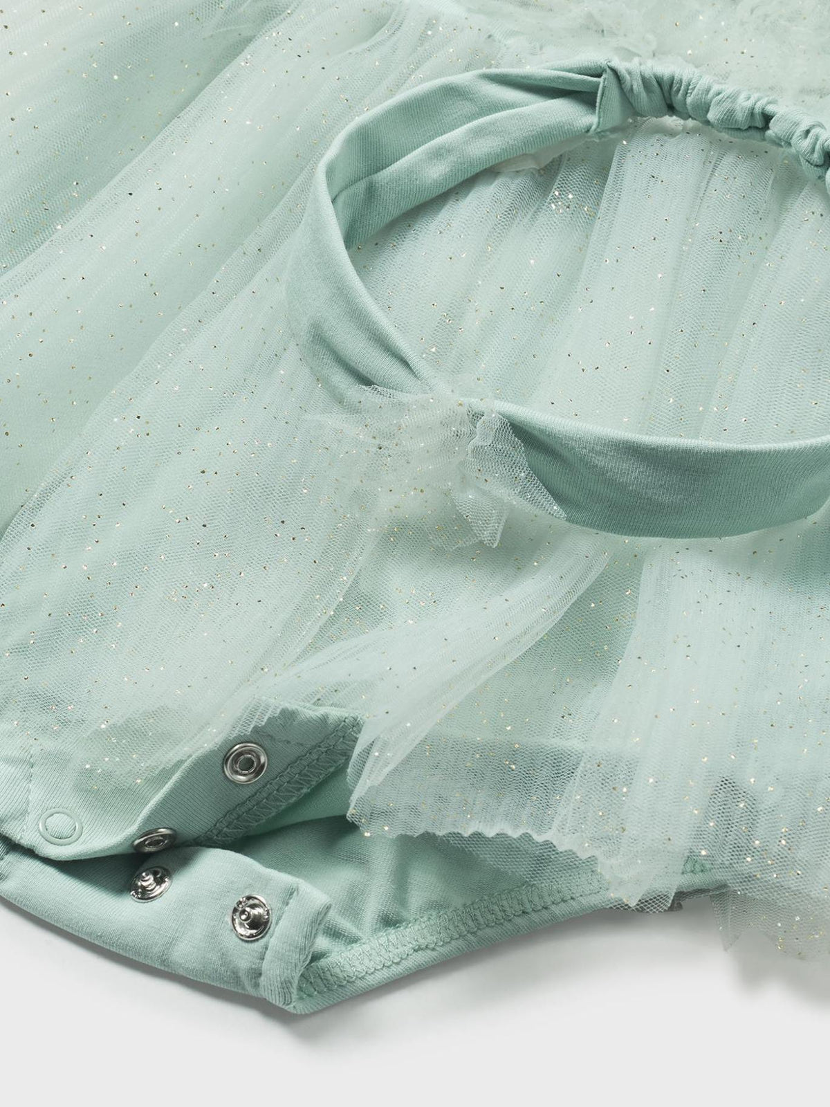 Conj.bebé bandolete Azul jade (Verde seco)  para Bebé Menina - Mayoral