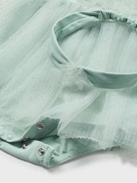 Conj.bebé bandolete Azul jade (Verde seco)  para Bebé Menina - Mayoral