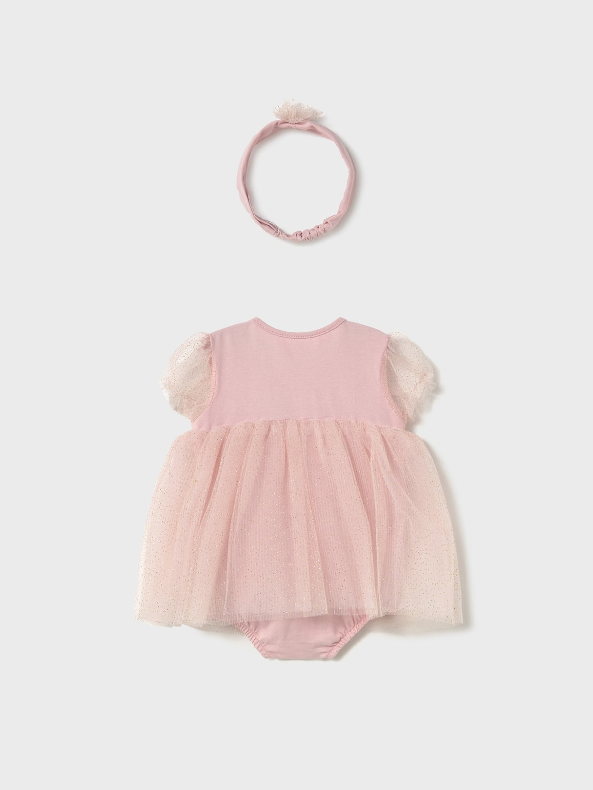 Conj.bebé bandolete Rosa baby (Rosa Bébé)  para Bebé Menina - Mayoral