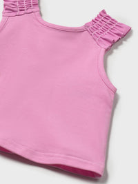 Conj. banho gorro Chicle (Rosa)  para Bebé Menina - Mayoral
