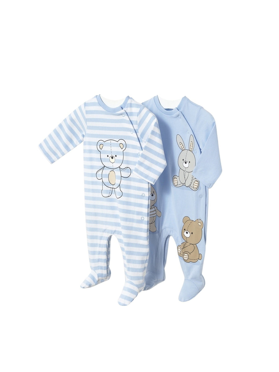 Set 2 conjuntos comp. Azul céu (Celeste)  para Bebé Menino - Mayoral