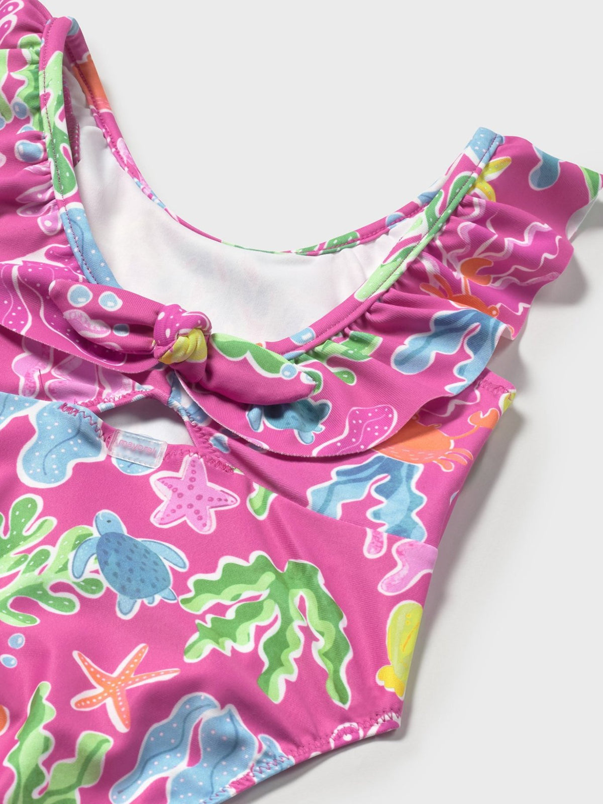 Fato de banho estampado Fúcsia (Fúcsia)  para Bebé Menina - Mayoral