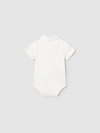 Polo body m/c Nata (Creme / Pérola)  para Bebé Menino - Mayoral