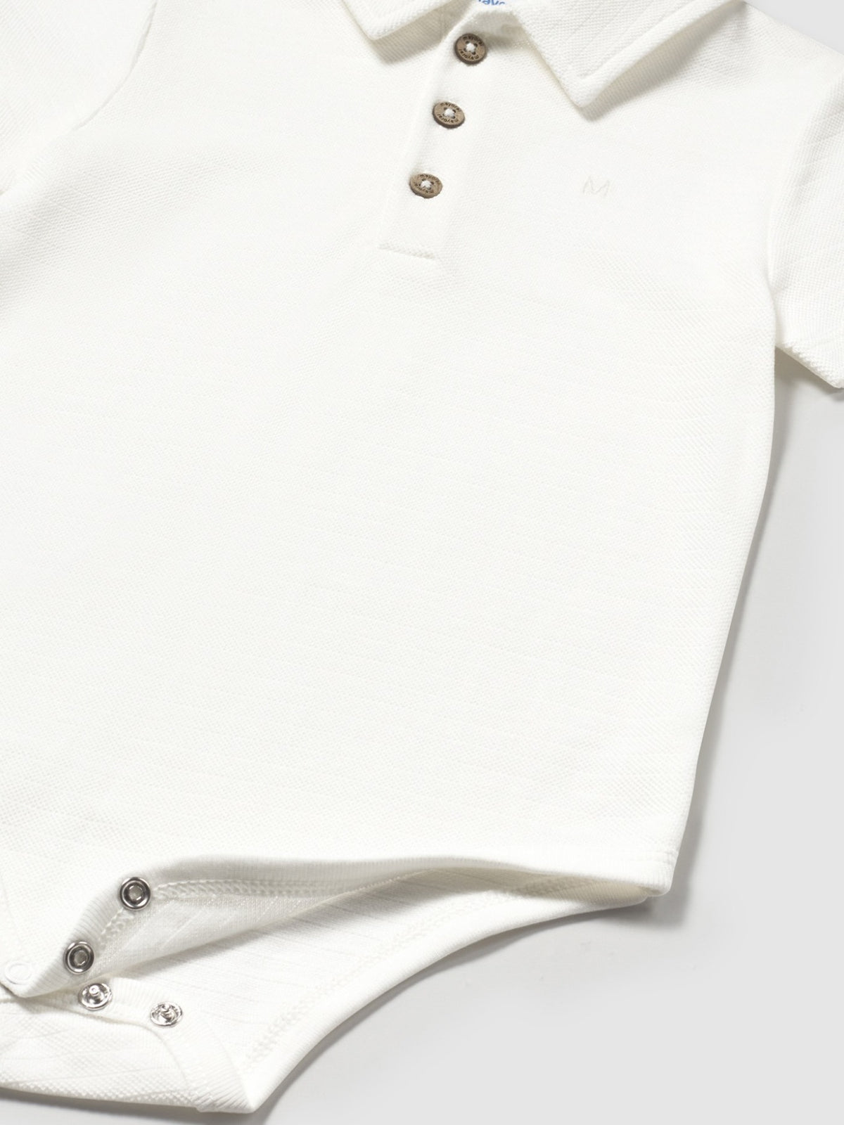 Polo body m/c Nata (Creme / Pérola)  para Bebé Menino - Mayoral