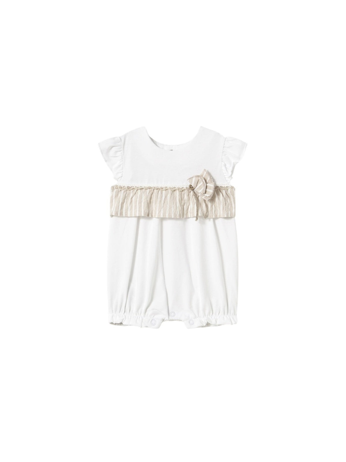 Pijama curta Branco (Branco)  para Bebé Menina - Mayoral