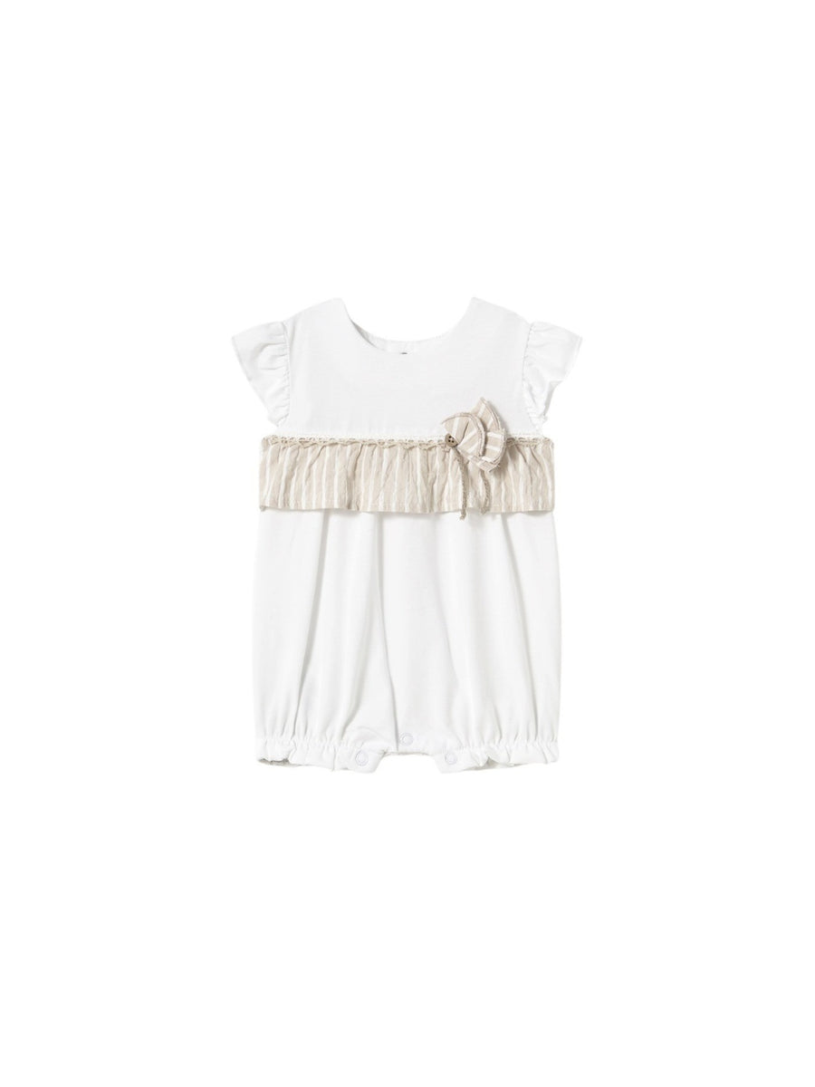 Pijama curta Branco (Branco)  para Bebé Menina - Mayoral