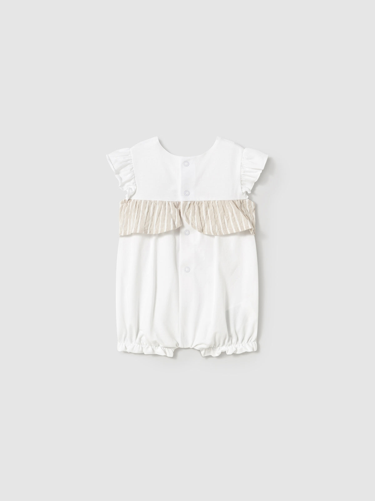 Pijama curta Branco (Branco)  para Bebé Menina - Mayoral
