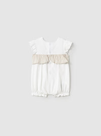 Pijama curta Branco (Branco)  para Bebé Menina - Mayoral