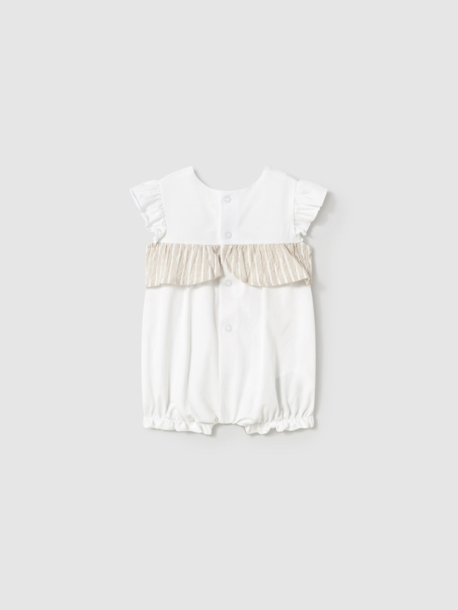 Pijama curta Branco (Branco)  para Bebé Menina - Mayoral
