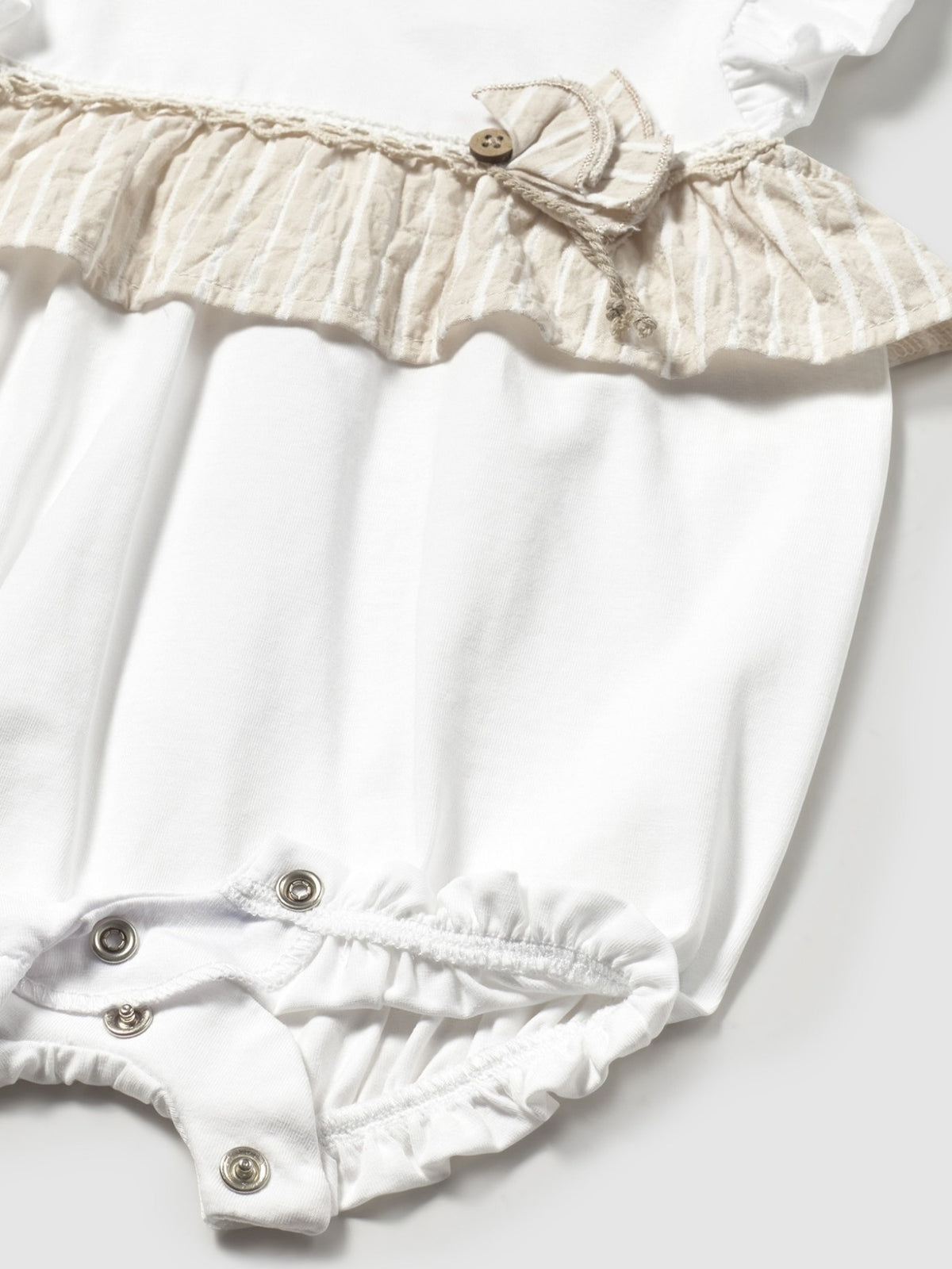 Pijama curta Branco (Branco)  para Bebé Menina - Mayoral