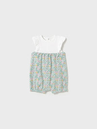 Pack 2 pijamas Azul jade (Verde seco)  para Bebé Menina - Mayoral