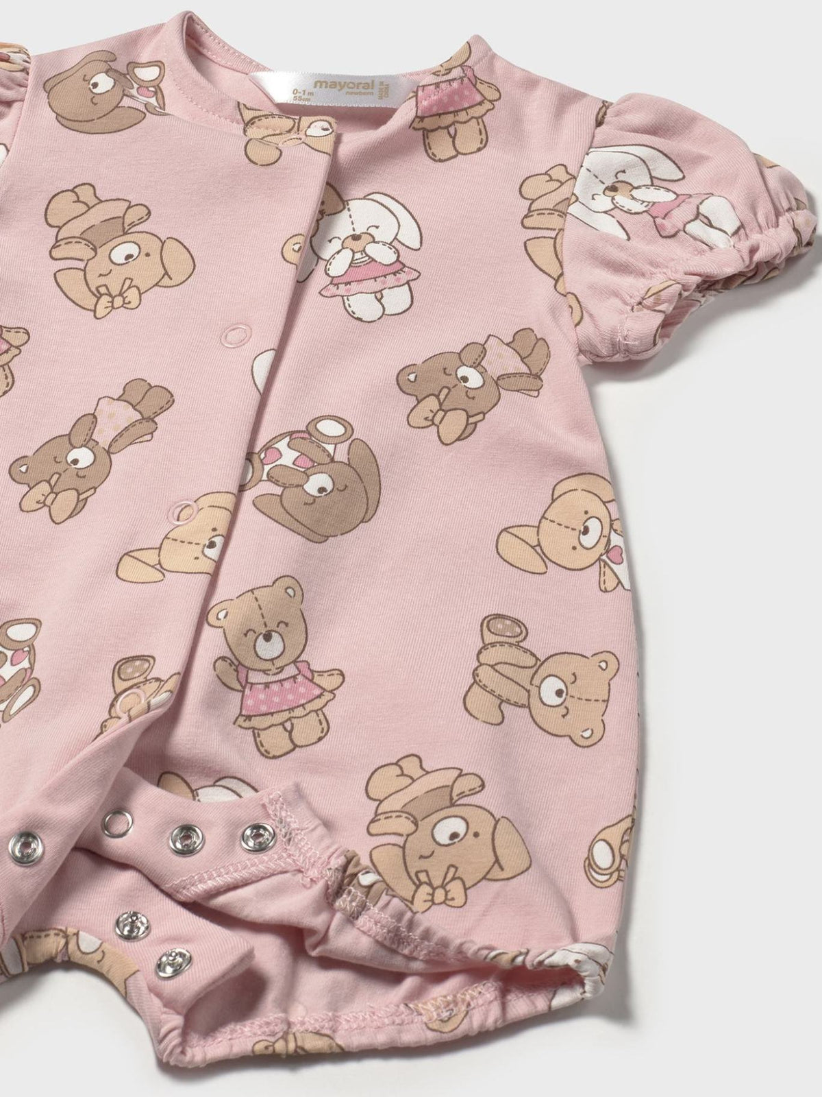 Pijama curta Rosa baby (Rosa Bébé)  para Bebé Menina - Mayoral