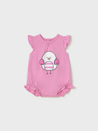 Set 3 pijamas Chicle (Rosa)  para Bebé Menina - Mayoral