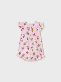 Set 3 pijamas Chicle (Rosa)  para Bebé Menina - Mayoral