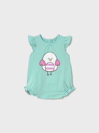 Set 3 pijamas Sireia (Verde Água)  para Bebé Menina - Mayoral