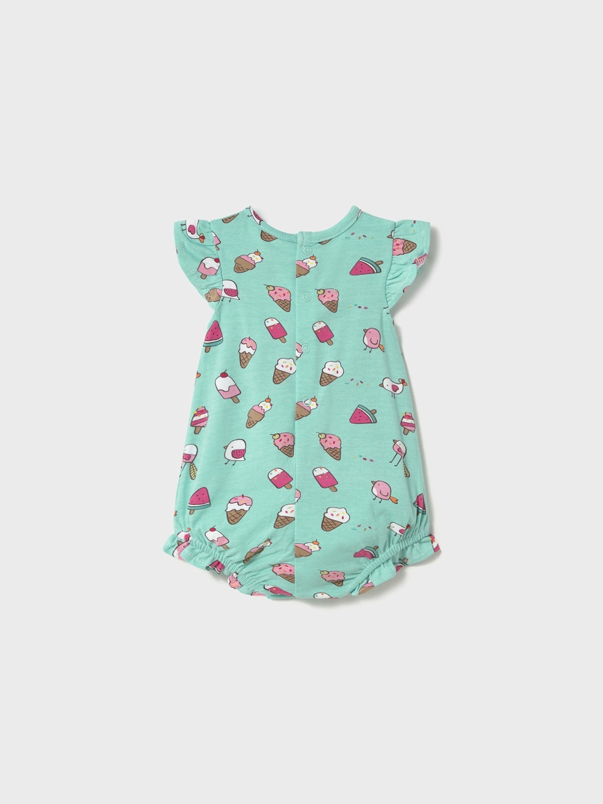 Set 3 pijamas Sireia (Verde Água)  para Bebé Menina - Mayoral