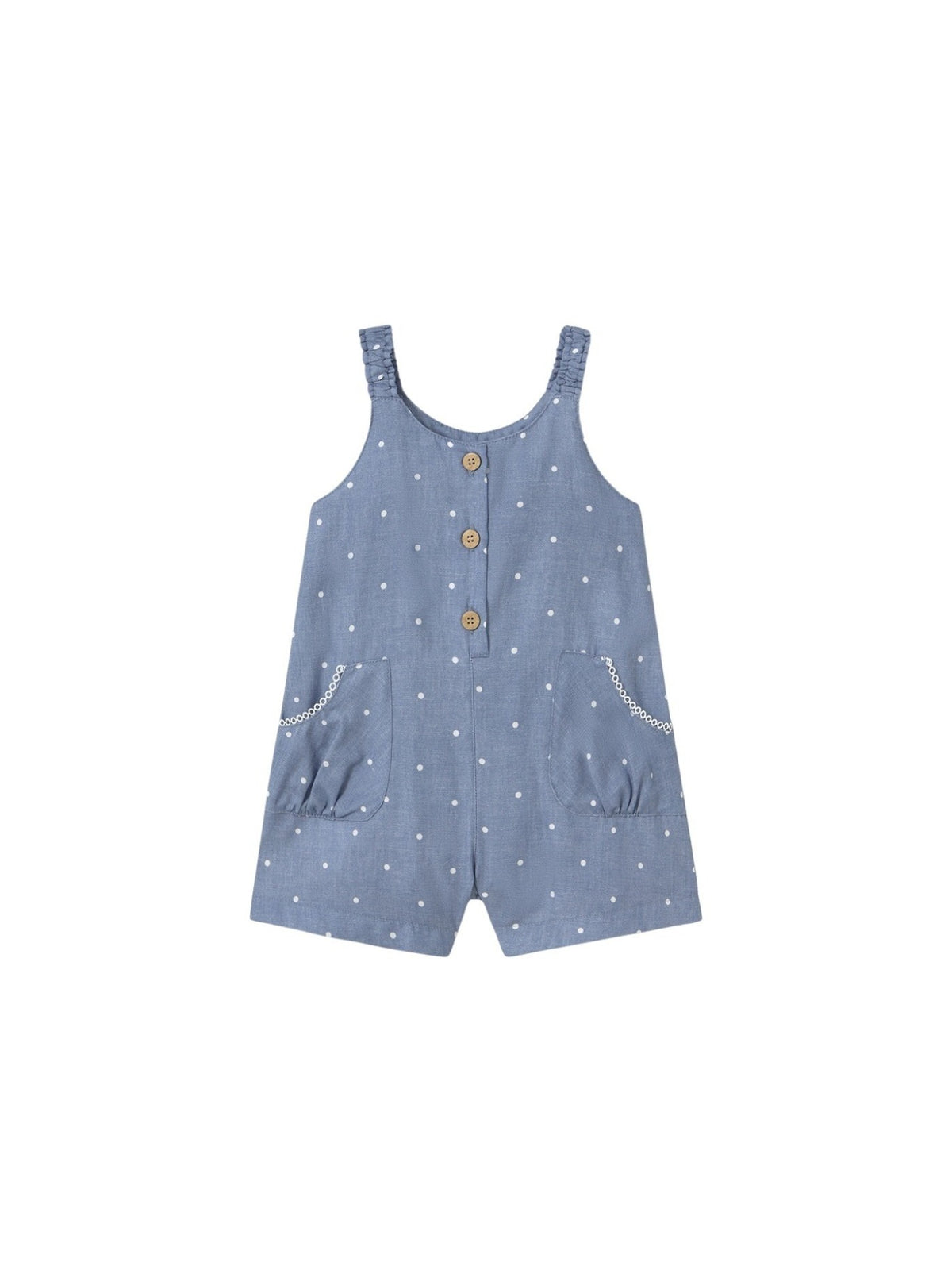 Macacão curto Azul (Azul)  para Bebé Menina - Mayoral
