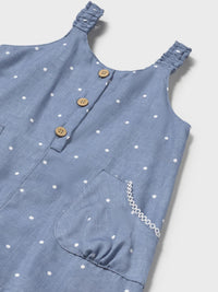 Macacão curto Azul (Azul)  para Bebé Menina - Mayoral