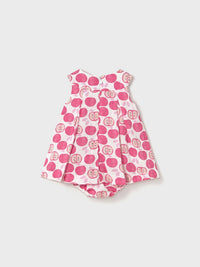 Vestido estampado Morango (Vermelho)  para Bebé Menina - Mayoral
