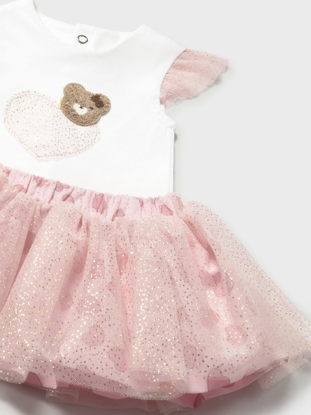 Conj.saia tule Rosa baby (Rosa Bébé)  para Bebé Menina - Mayoral