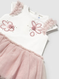Vestido tutu Rosa (Rosa)  para Bebé Menina - Mayoral