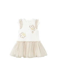 Vestido tutu Champanhe (Dourado)  para Bebé Menina - Mayoral