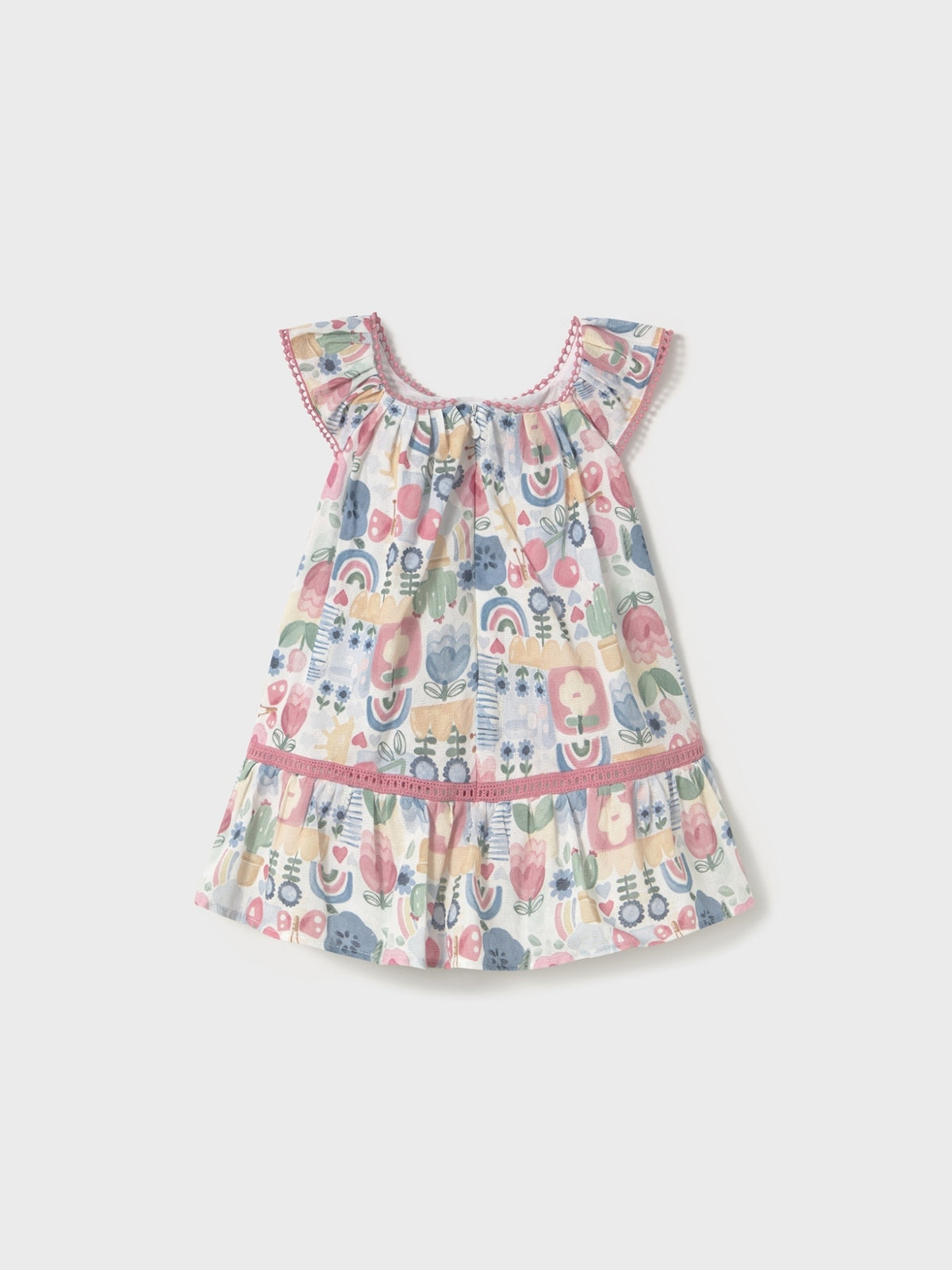 Vestido estampado Rosado (Rosa Velho)  para Bebé Menina - Mayoral