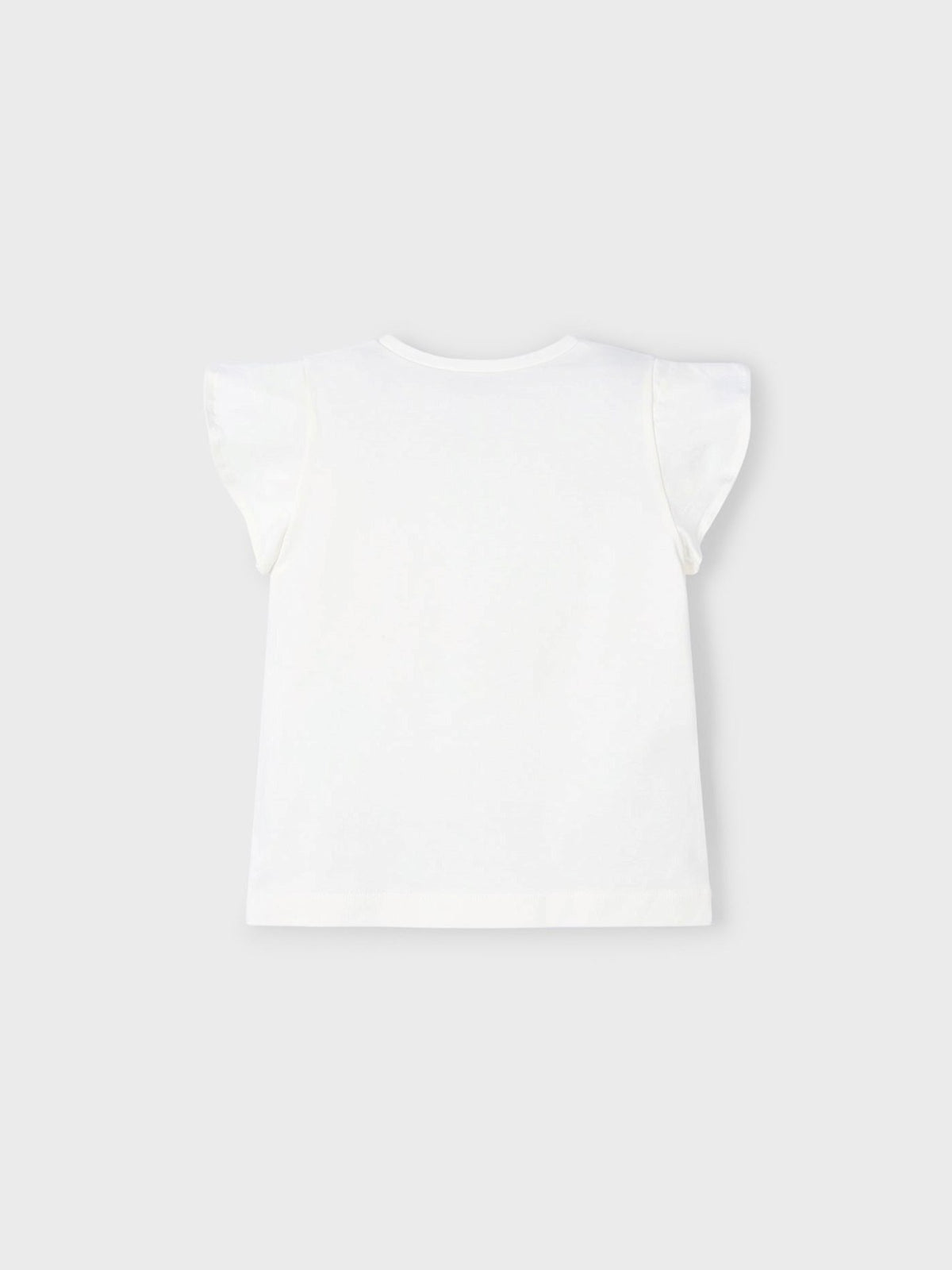 T´shirt aplicações Crú (Creme / Pérola)  para Menina - Mayoral