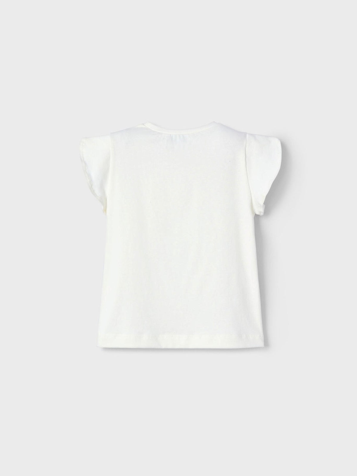 T´shirt aplicações Crú-vermel (Vermelho)  para Menina - Mayoral