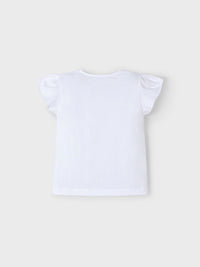 Camiseta manga curta Branco (Branco)  para Menina - Mayoral