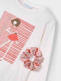 Camisola Osso (Creme / Pérola)  para Menina - Mayoral