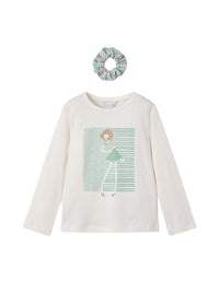 Camisola Osso-ment (Bege)  para Menina - Mayoral