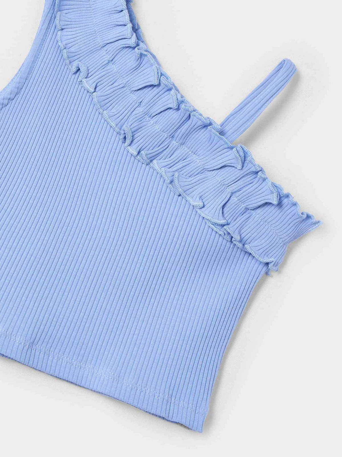 Camiseta caviada Índigo (Ganga c/ Lavagem)  para Menina - Mayoral