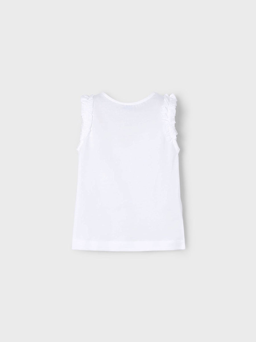 Camiseta alças Bco-magent (Magenta)  para Menina - Mayoral