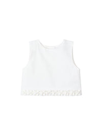 Top papiroflexia Crú (Creme / Pérola)  para Menina - Mayoral