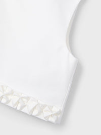 Top papiroflexia Crú (Creme / Pérola)  para Menina - Mayoral